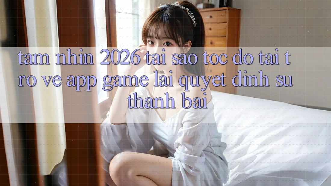 Tầm Nhìn 2026: Tại Sao Tốc Độ Tải trở về App Game Lại Quyết Định Sự Thành Bại? Tầm Nhìn 2026: Tại Sao Tốc Độ Tải trở về App Game Lại Quyết Định Sự Thành Bại?