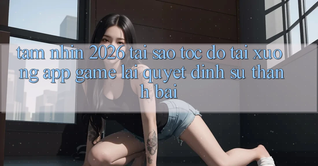 Tầm Nhìn 2026: Tại Sao Tốc Độ Tải xuống App Game Lại Quyết Định Sự Thành Bại? Tầm Nhìn 2026: Tại Sao Tốc Độ Tải xuống App Game Lại Quyết Định Sự Thành Bại?