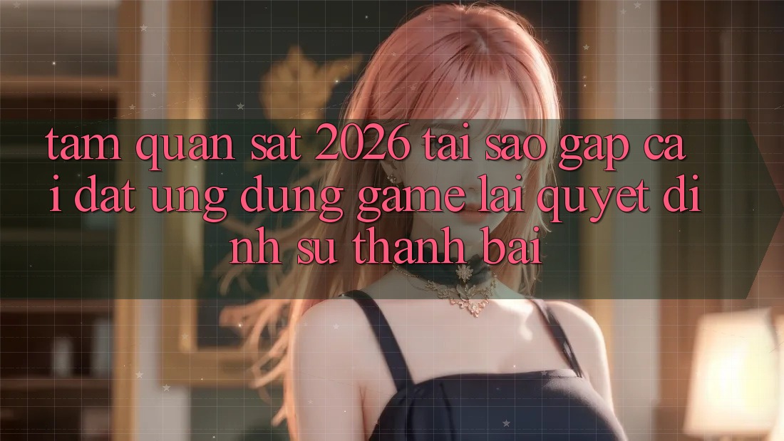 Tầm Quan sát 2026: Tại Sao Gấp Cài đặt Ứng dụng Game Lại Quyết Định Sự Thành Bại?