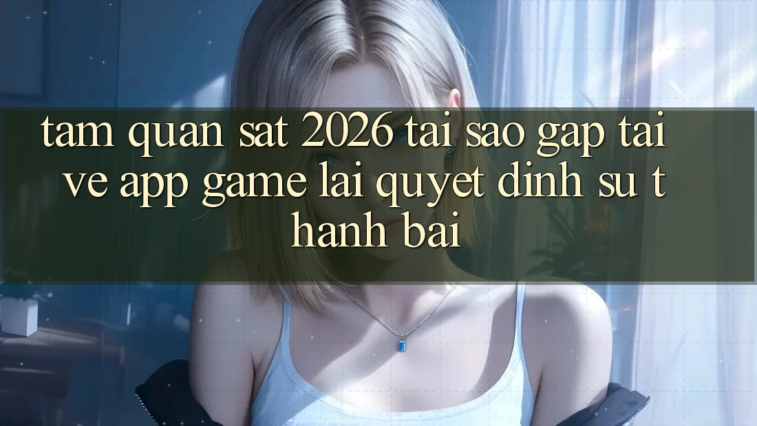 Tầm Quan sát 2026: Tại Sao Gấp Tải về App Game Lại Quyết Định Sự Thành Bại? Tầm Quan sát 2026: Tại Sao Gấp Tải về App Game Lại Quyết Định Sự Thành Bại?