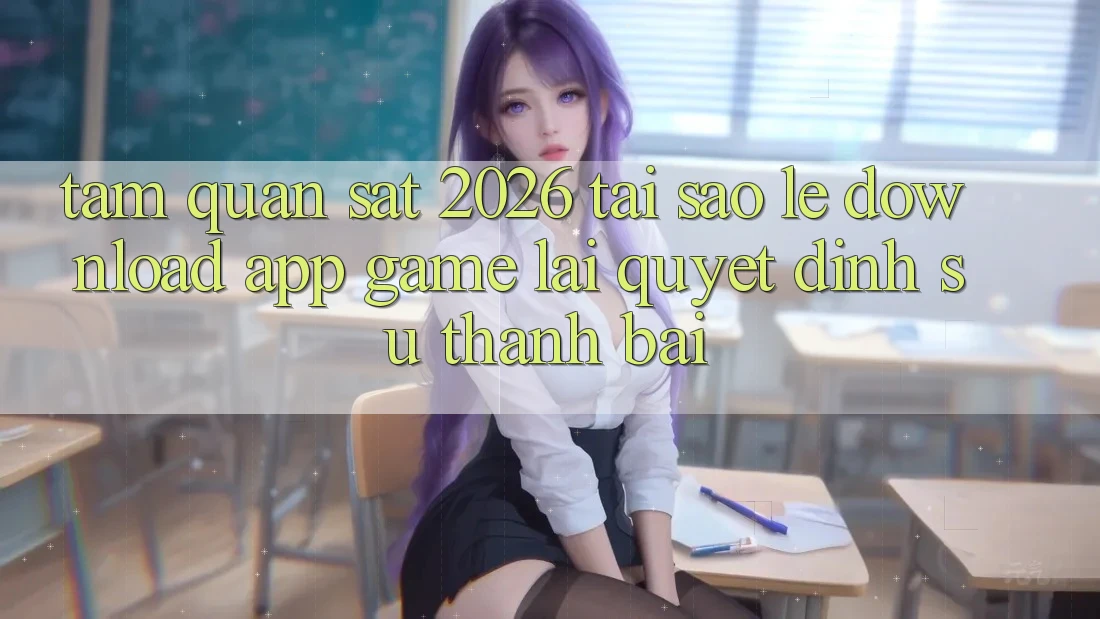 Tầm Quan sát 2026: Tại Sao Lẹ Download App Game Lại Quyết Định Sự Thành Bại?