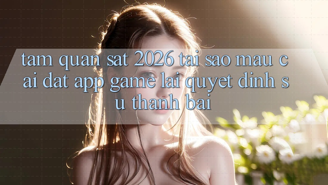 Tầm Quan sát 2026: Tại Sao Mau Cài đặt App Game Lại Quyết Định Sự Thành Bại?