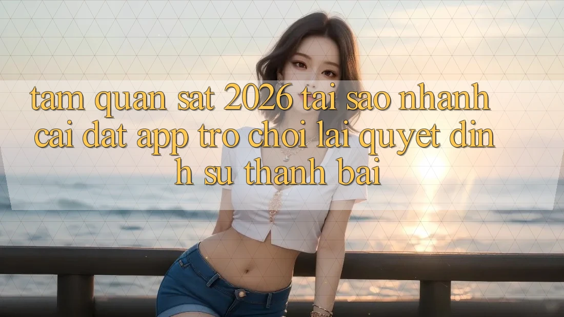 Tầm Quan sát 2026: Tại Sao Nhanh Cài đặt App Trò chơi Lại Quyết Định Sự Thành Bại?