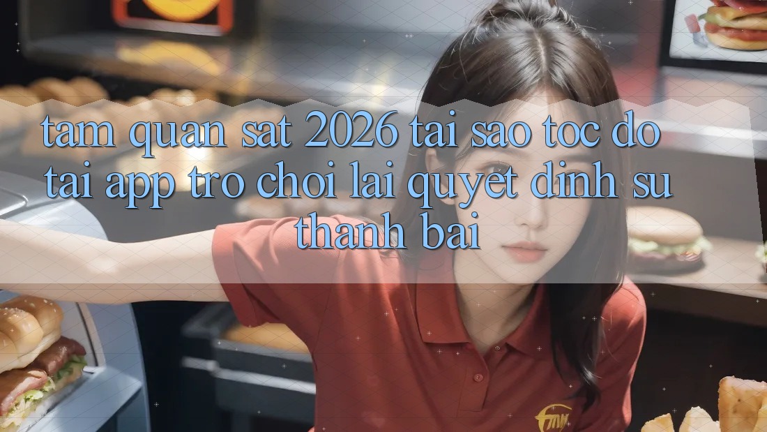 Tầm Quan sát 2026: Tại Sao Tốc Độ Tải App Trò chơi Lại Quyết Định Sự Thành Bại?