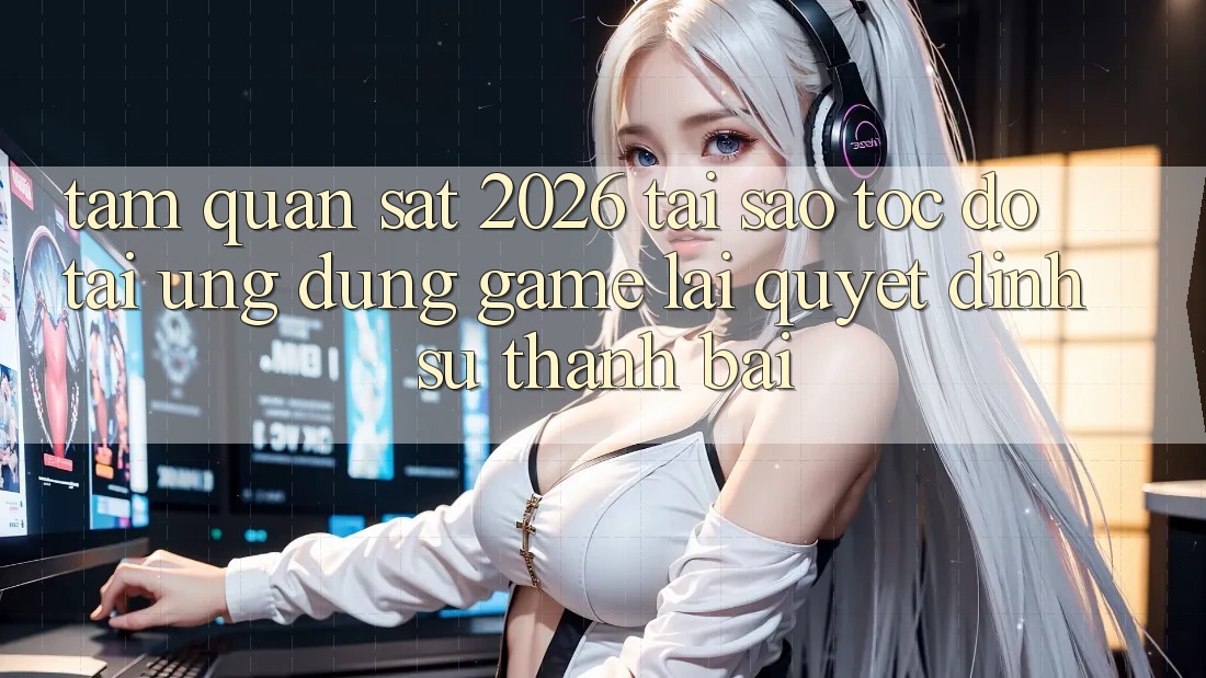 Tầm Quan sát 2026: Tại Sao Tốc Độ Tải Ứng dụng Game Lại Quyết Định Sự Thành Bại?