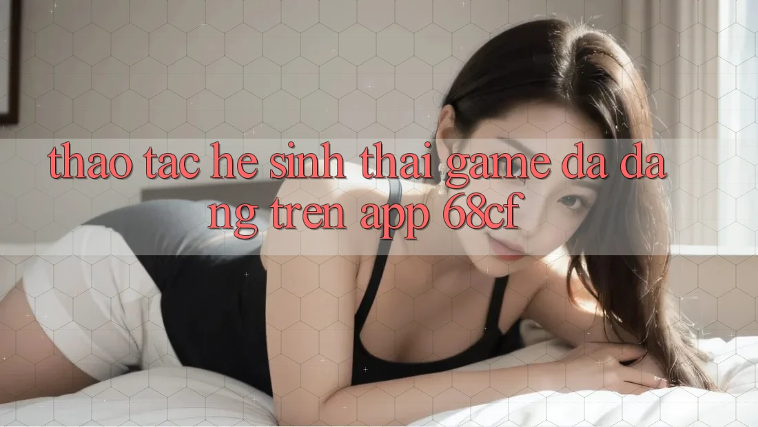 Thao tác Hệ Sinh Thái Game Đa Dạng Trên App 68cf