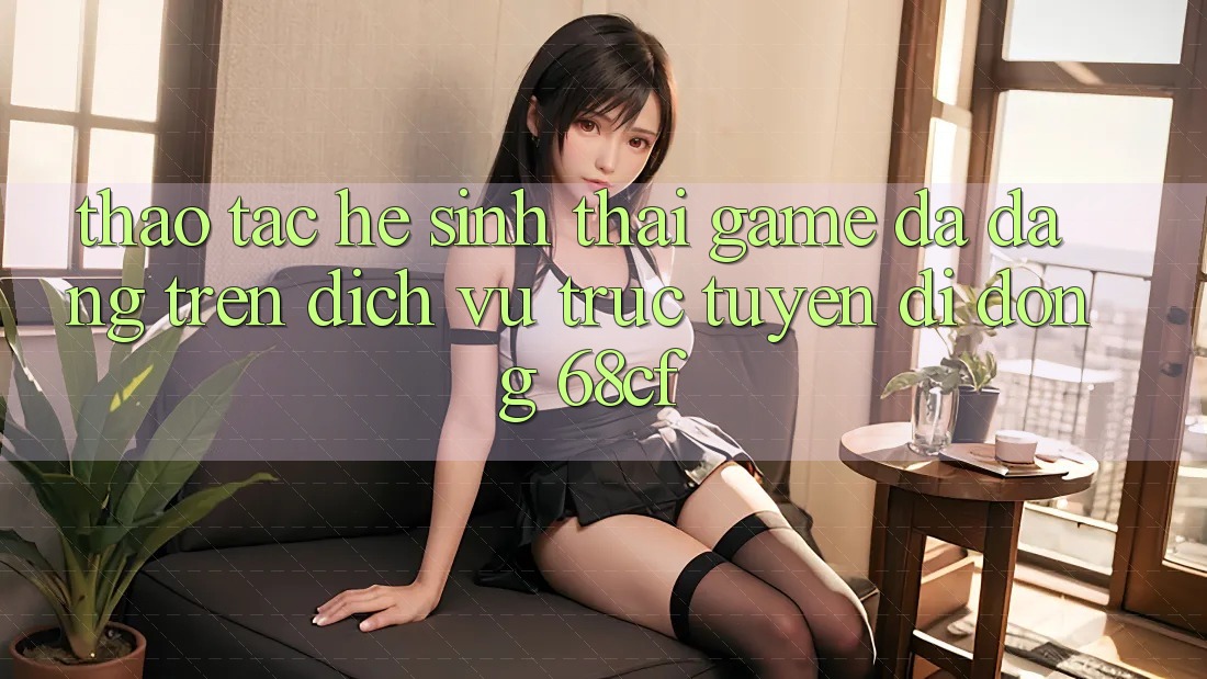 Thao tác Hệ Sinh Thái Game Đa Dạng Trên Dịch vụ trực tuyến di động 68cf