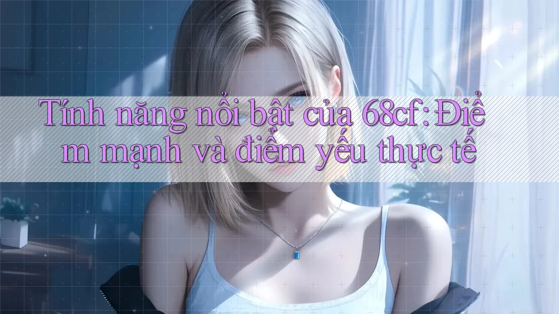 Tính năng nổi bật của 68cf: Điểm mạnh và điểm yếu thực tế