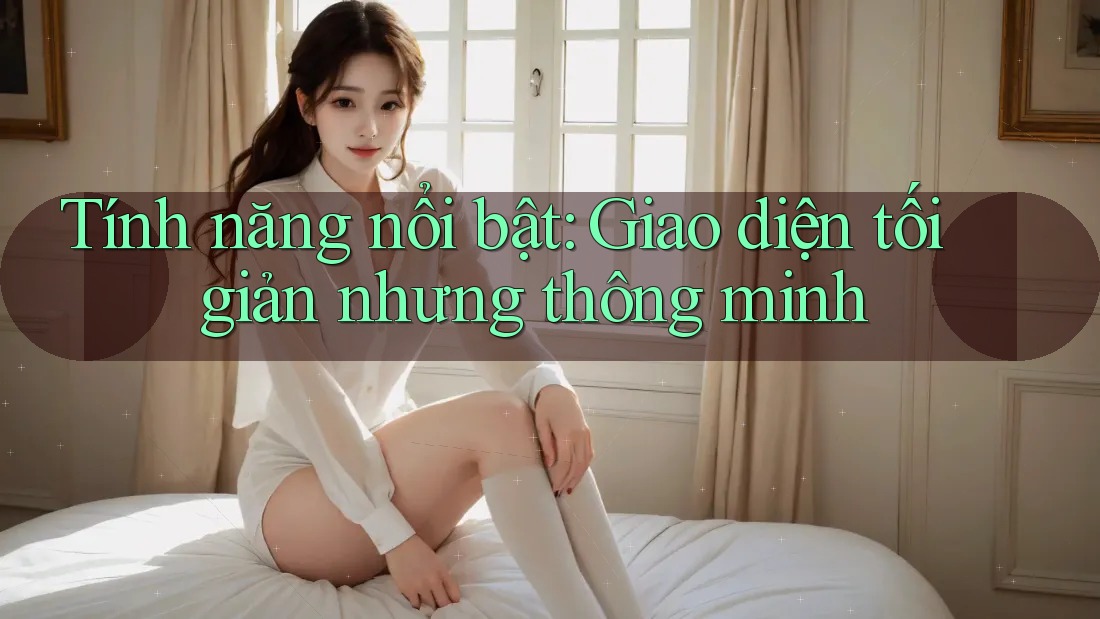 Tính năng nổi bật: Giao diện tối giản nhưng thông minh