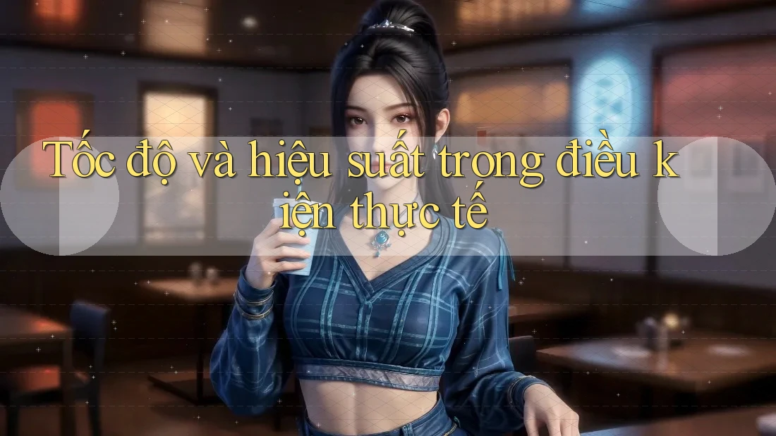 Tốc độ và hiệu suất trong điều kiện thực tế Tốc độ và hiệu suất trong điều kiện thực tế