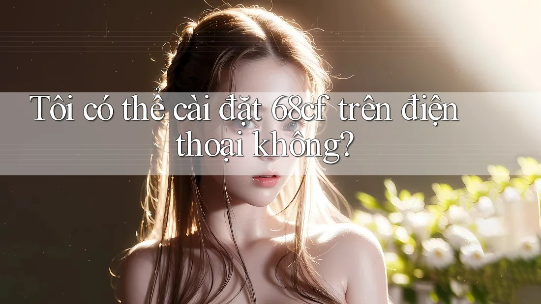 Tôi có thể cài đặt 68cf trên điện thoại không? Tôi có thể cài đặt 68cf trên điện thoại không?