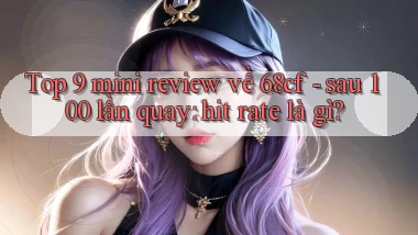 Top 9 mini review về 68cf   sau 100 lần quay hit rate là gì