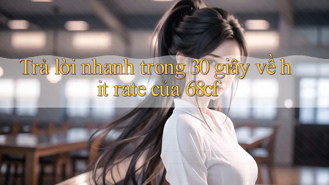 Trả lời nhanh trong 30 giây về hit rate của 68cf