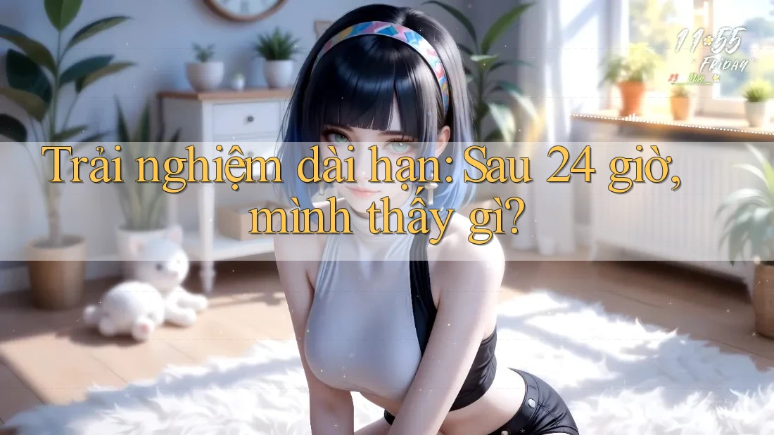 Trải nghiệm dài hạn: Sau 24 giờ, mình thấy gì? Trải nghiệm dài hạn: Sau 24 giờ, mình thấy gì?
