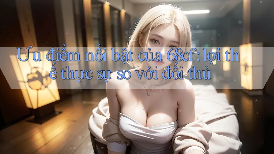 Ưu điểm nổi bật của 68cf: lợi thế thực sự so với đối thủ