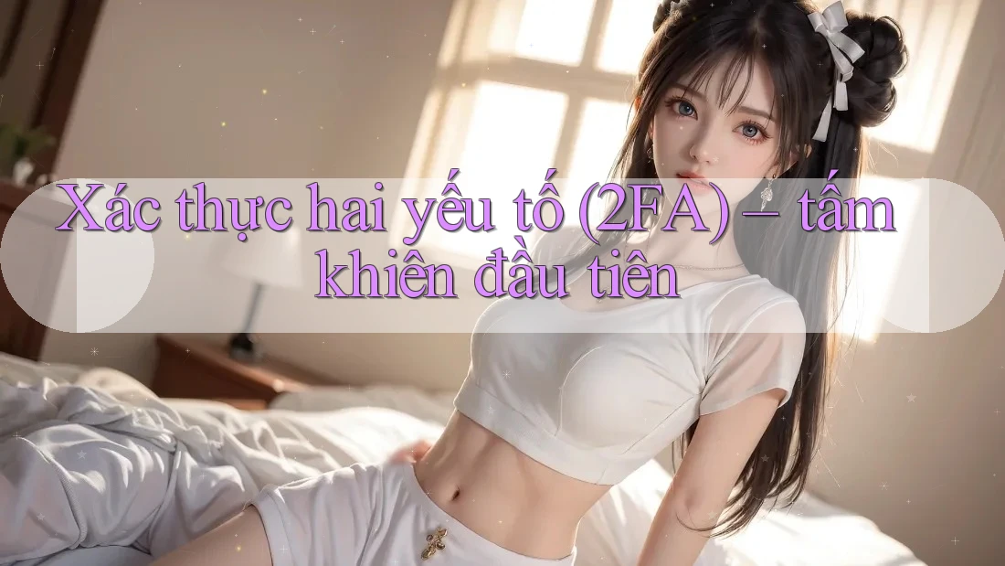Xác thực hai yếu tố (2FA) – tấm khiên đầu tiên